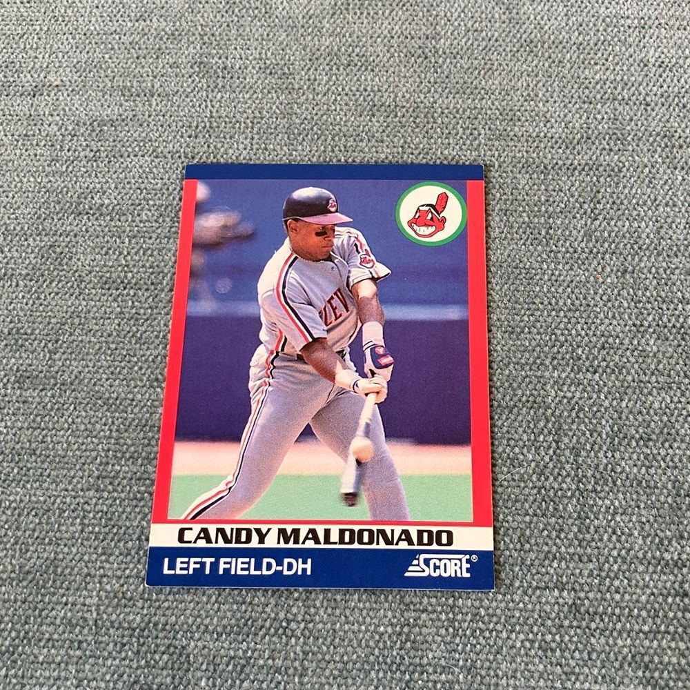 1991 Score Cleveland Indians Baseball Card Trading Card
